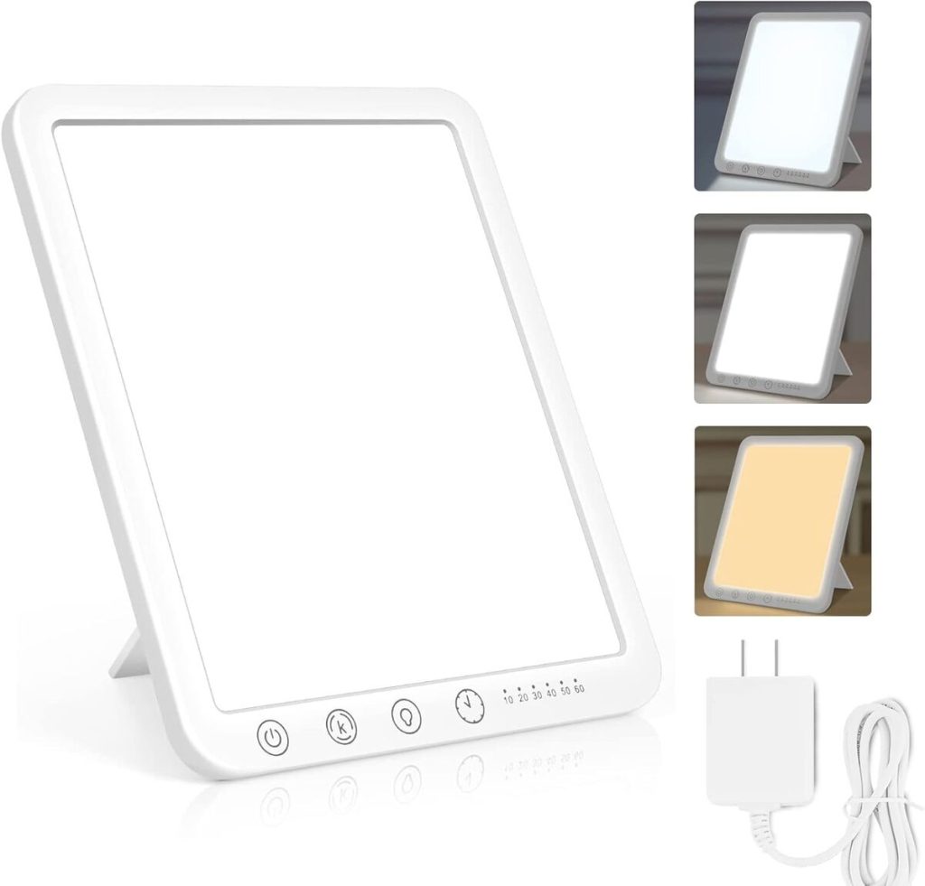 Test de la lampe solaire 15000 Lux Light Therapy