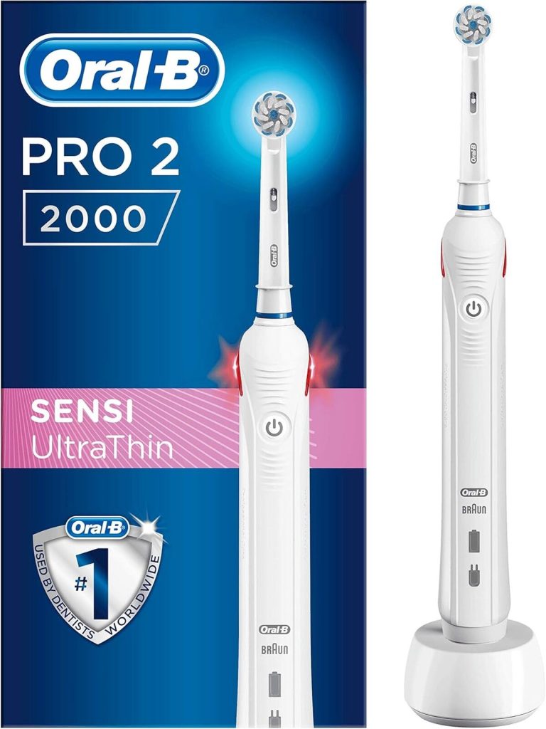 Test de l'Oral-B Braun Pro 2 2000 : brosse électrique efficace