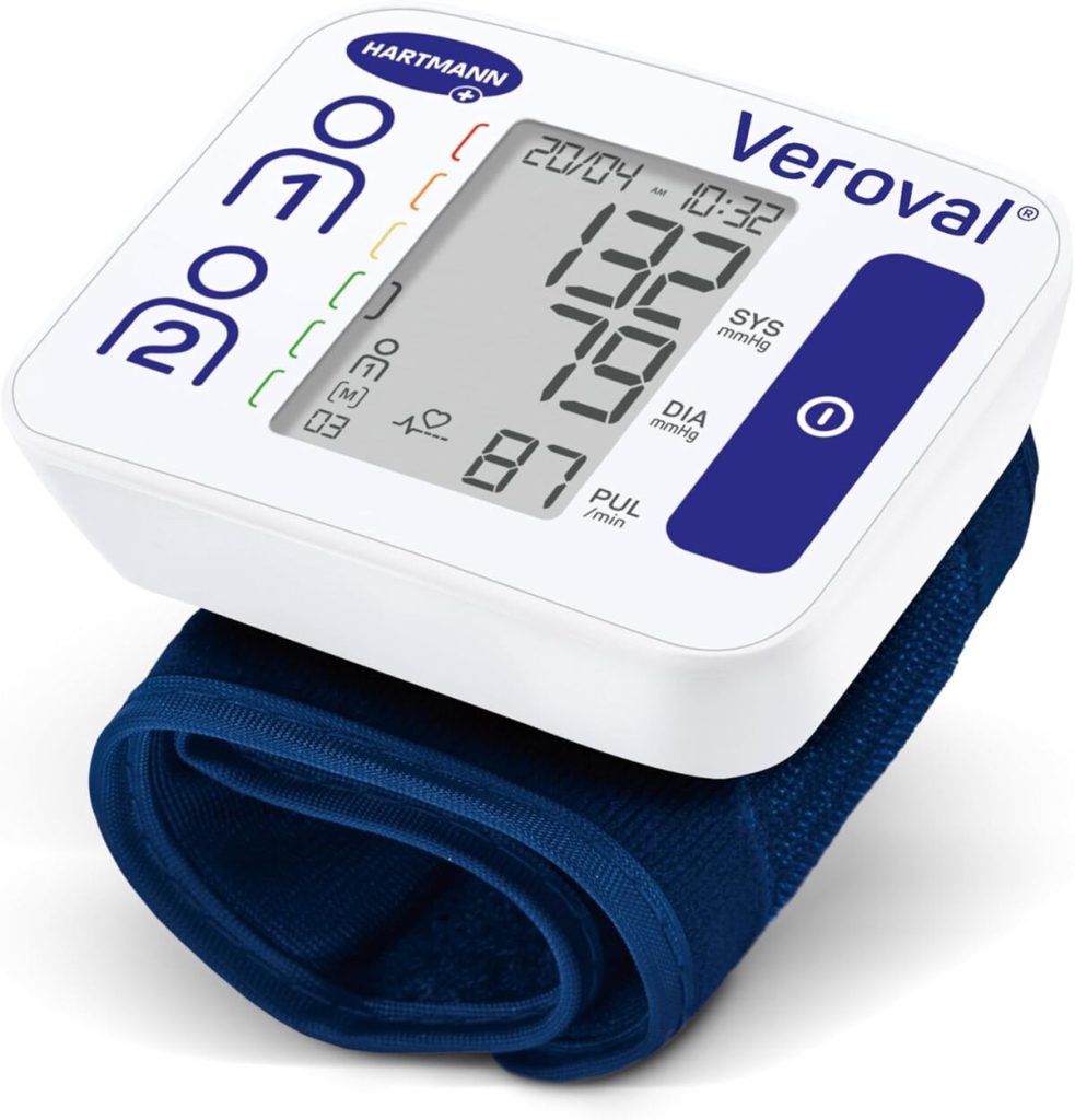 Test du tensiomètre Veroval compact de poignet : simple et rapide