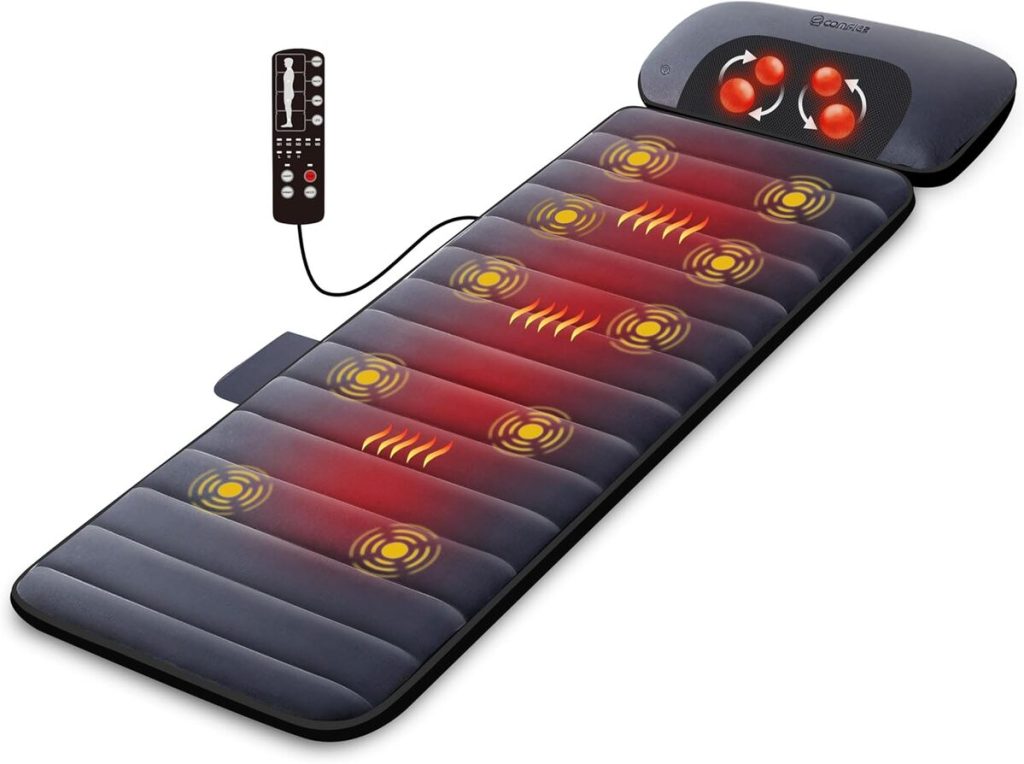 Test du matelas de massage chauffant Comfier : relaxation totale garantie