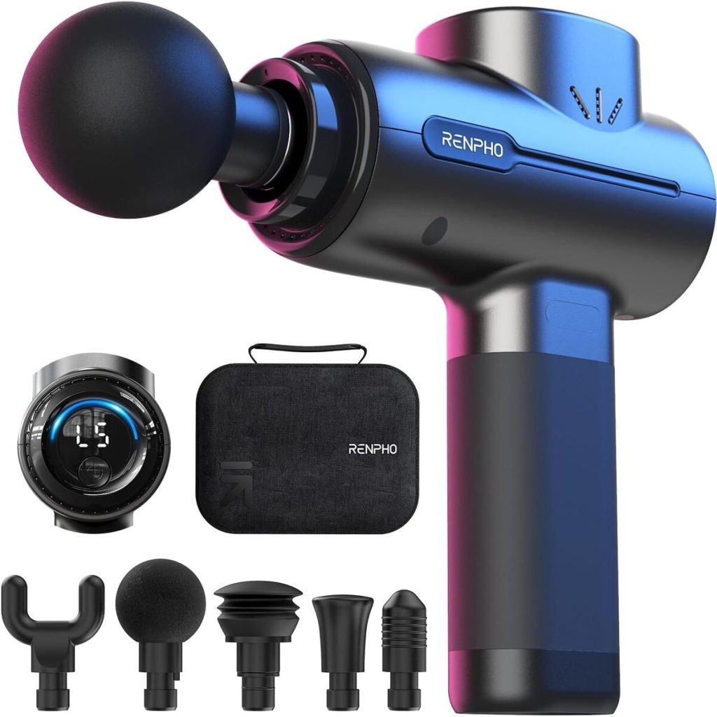 Test du pistolet de massage Renpho : efficacité et silence