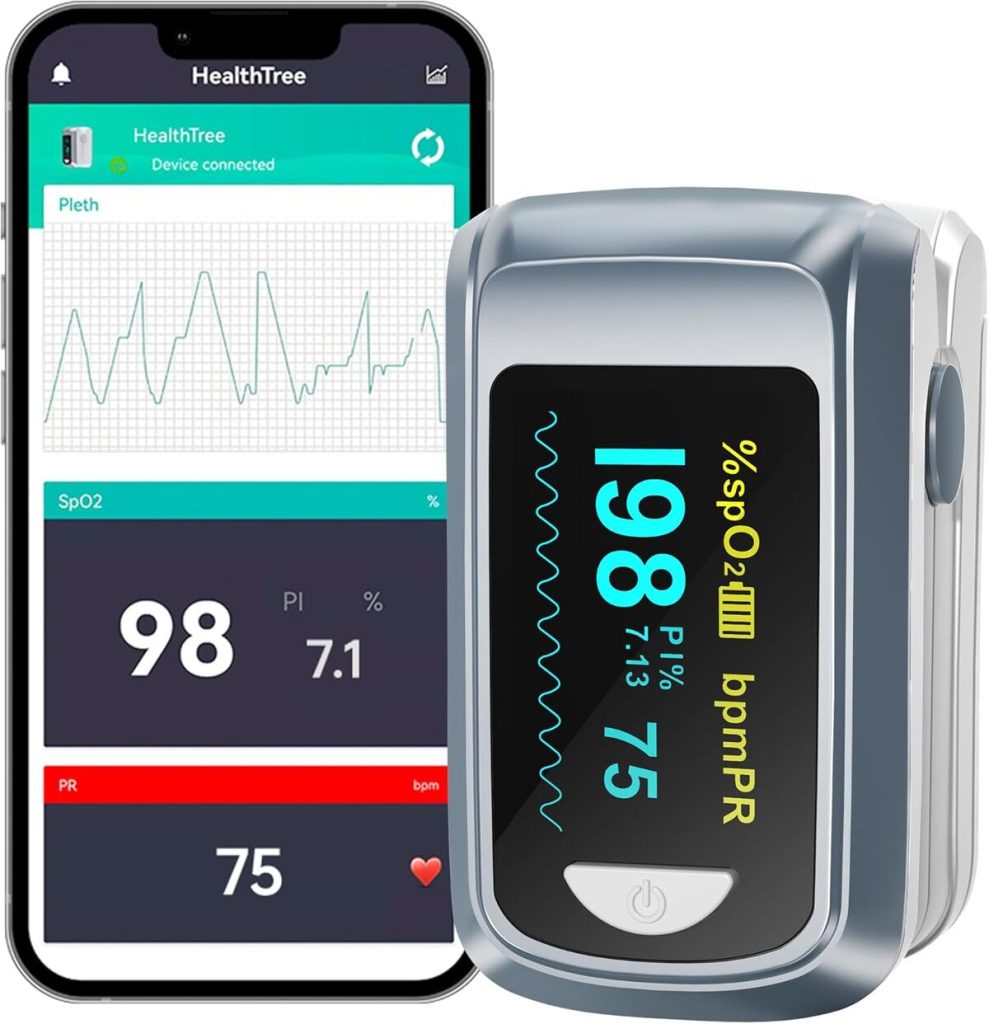 Test : oxymètre de pouls Bluetooth HealthTree