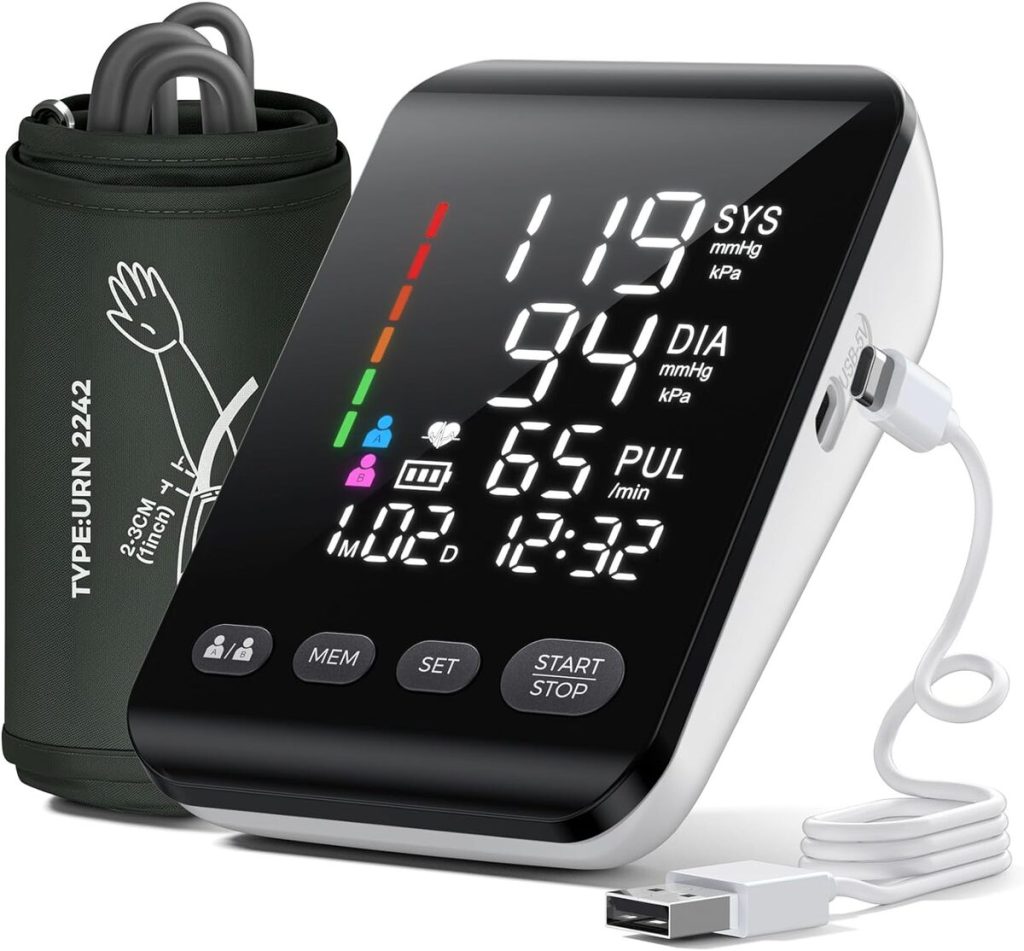 Test : tensiomètre bras professionnel LED HD