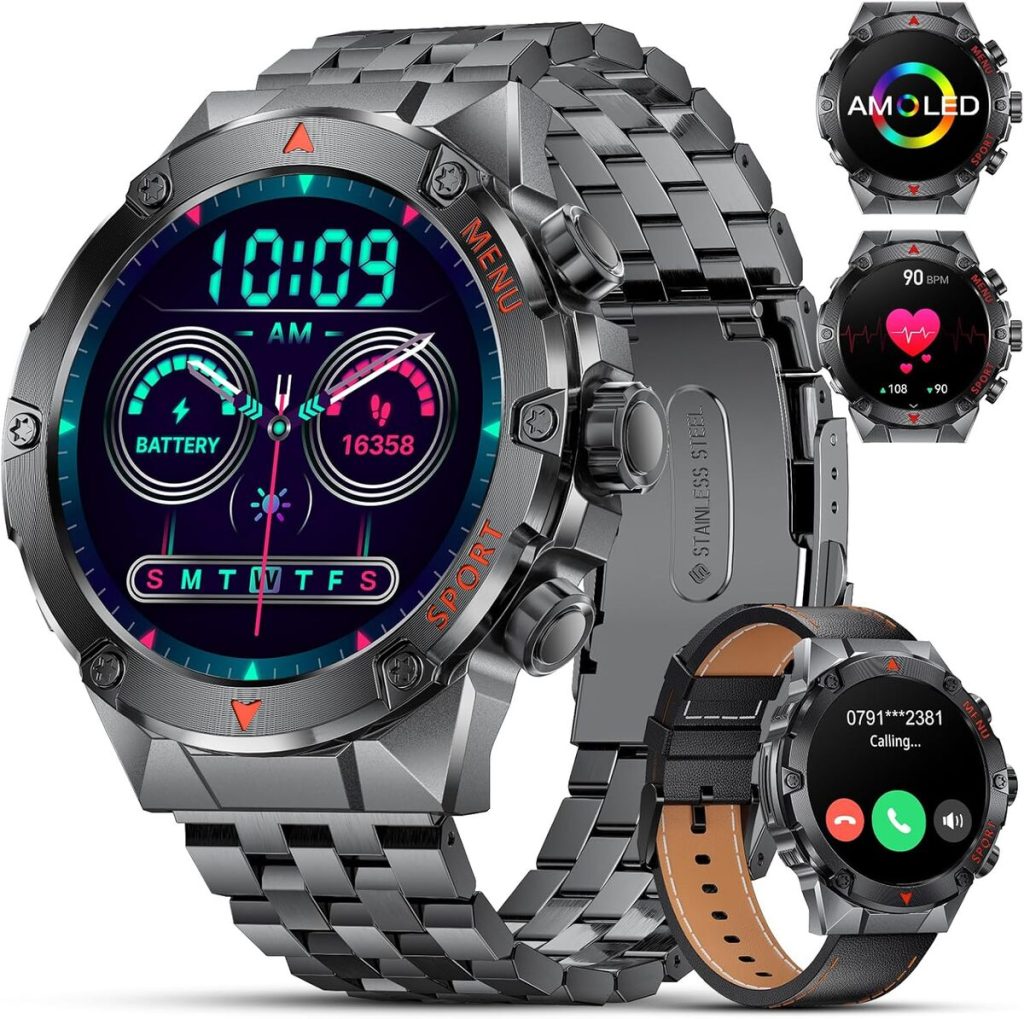 Test de la montre connectée AMOLED : performance et fonctionnalités au poignet