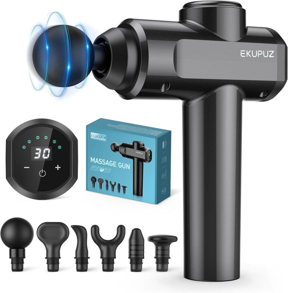 Test du pistolet de massage EKUPUZ : soulagez vos douleurs musculaires