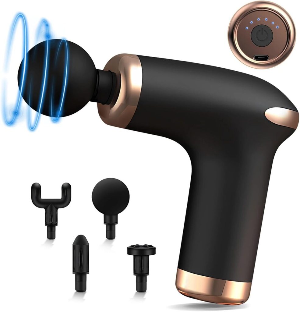 Test du pistolet de massage musculaire : soulagement efficace