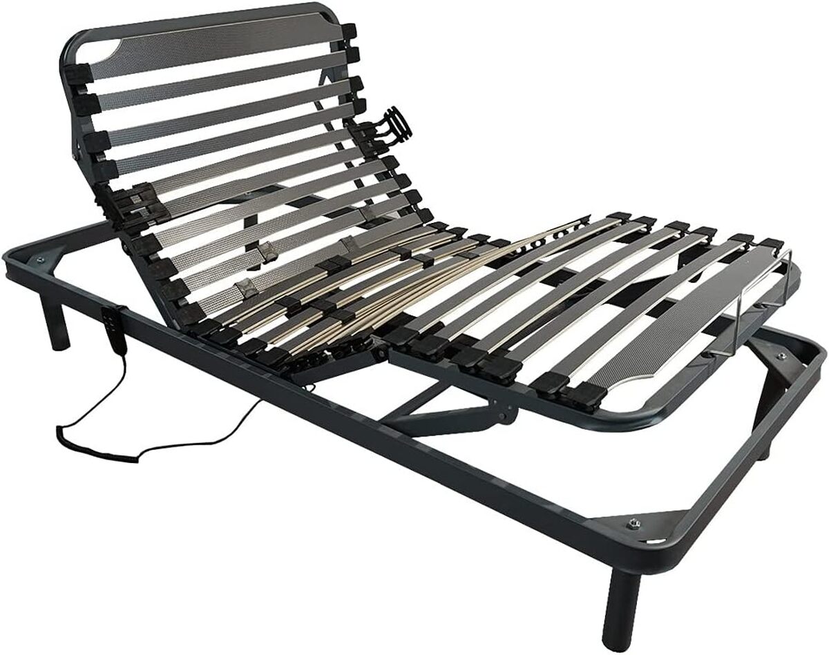 DUÉRMETE ONLINE Lit gigogne renforcé avec 2 matelas Viscotec Face