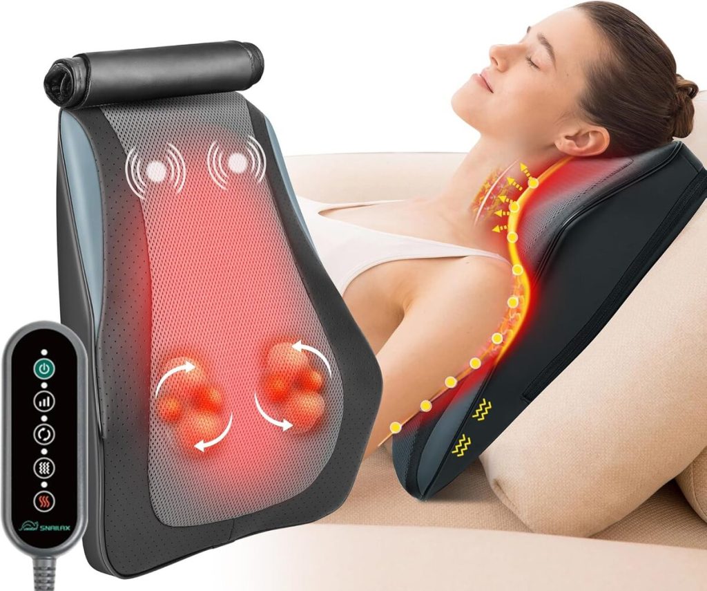 Test du masseur Snailax : relaxation totale pour dos et cou