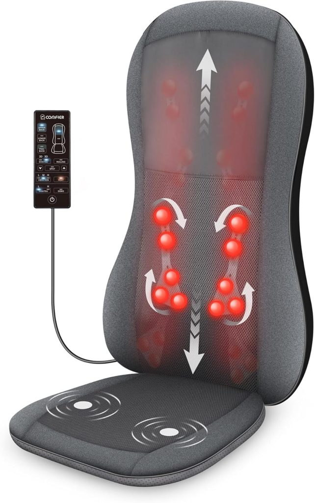 Test du siège de massage Shiatsu Comfier avec chaleur