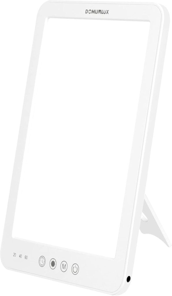Test : lampe de luminothérapie DOMUMLUX 10 000 Lux blanche
