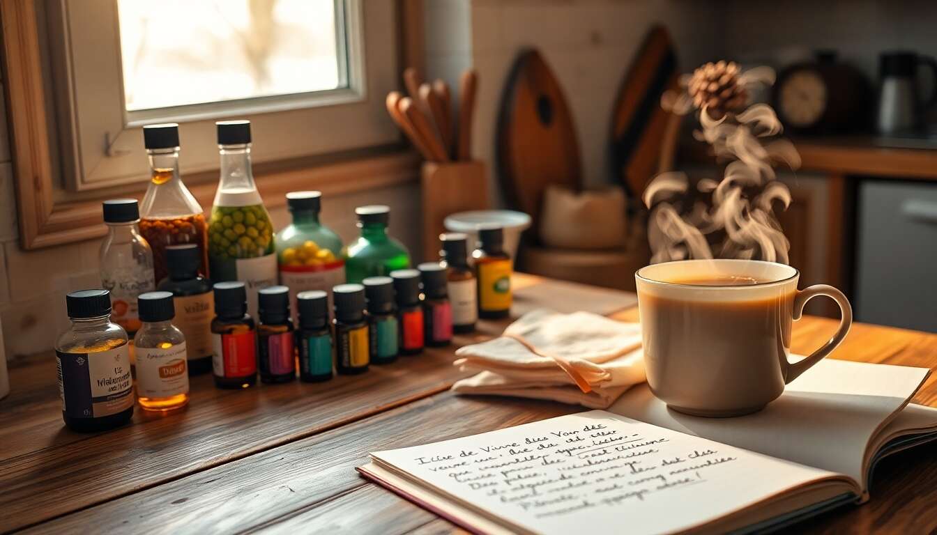 Surveiller votre consommation de vitamines et d'huiles essentielles