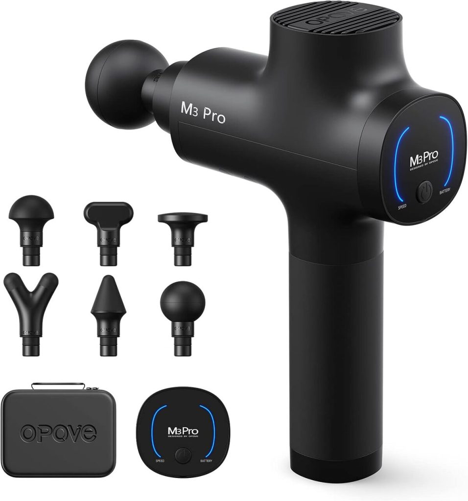 Test du pistolet de massage opove M3 Pro : relaxation musculaire en profondeur