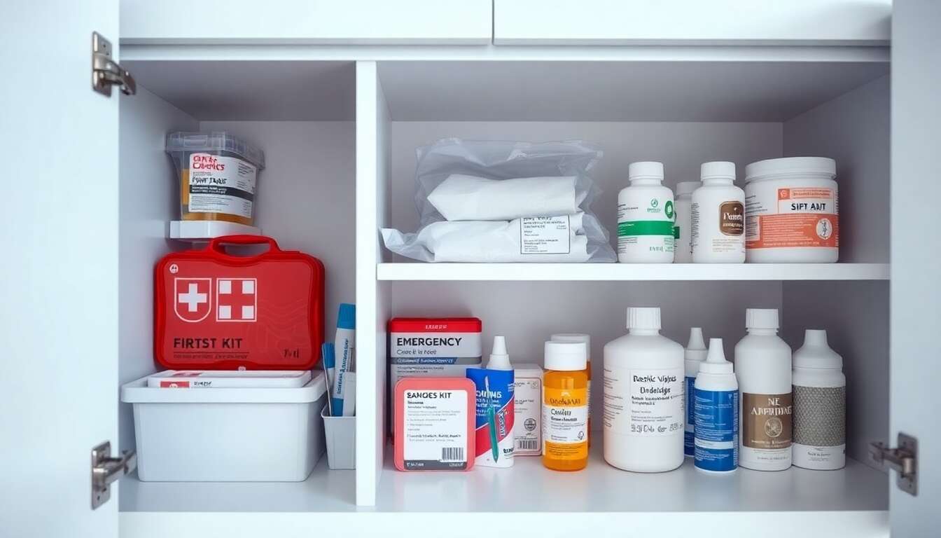 Créer une section dédiée au matériel d'urgence