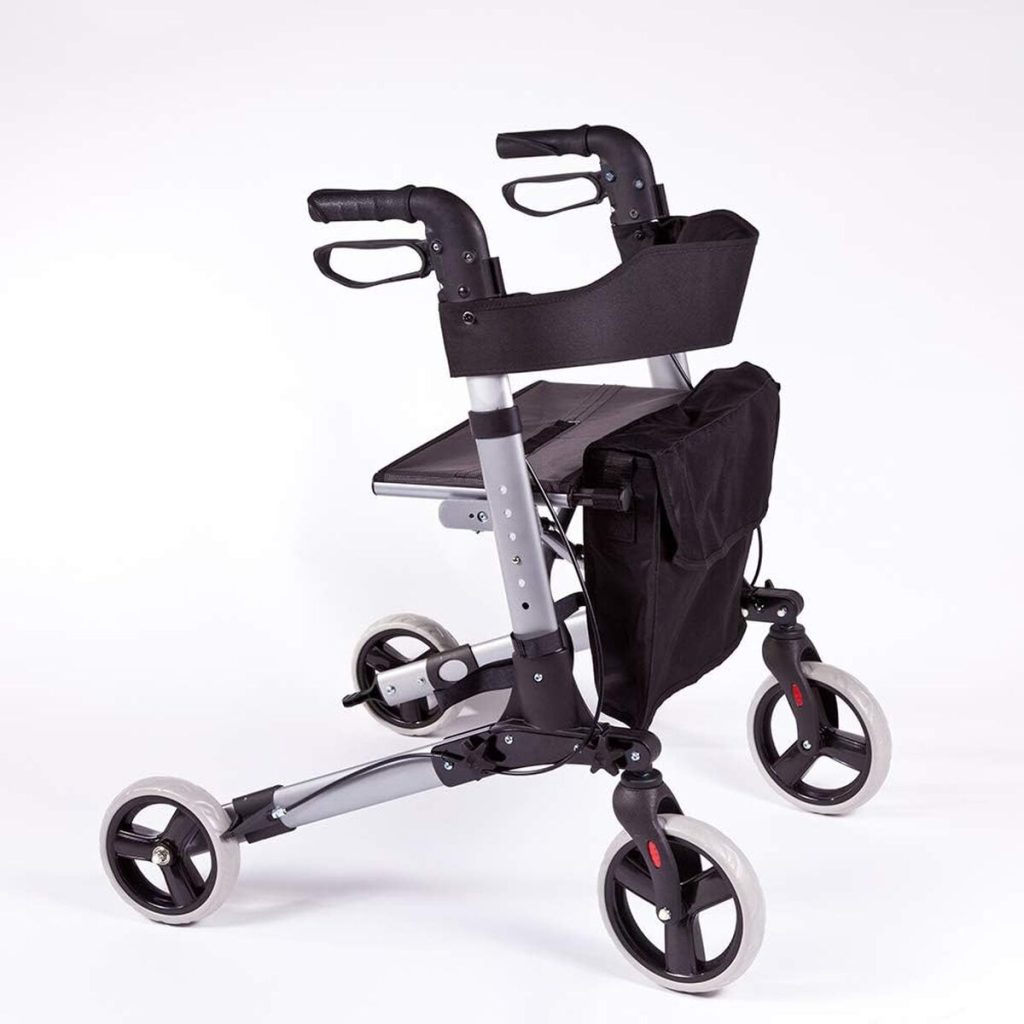 Test : rollator pliable Deluxe - le compagnon idéal pour seniors