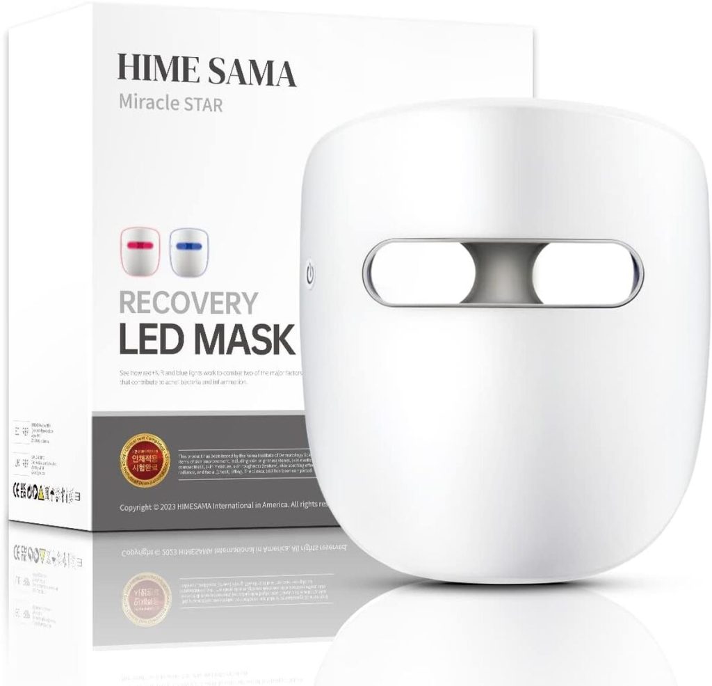 Test du masque led HIME SAMA RB-019 : soin anti-âge à domicile