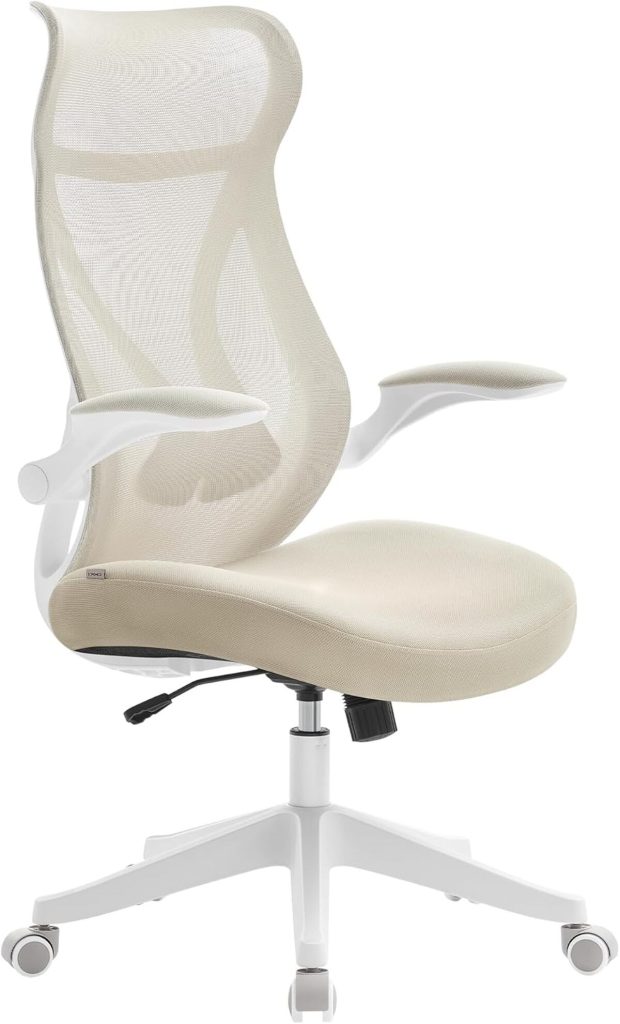 Test de la chaise de bureau SONGMICS OBN088K01 : confort pivotant avec dossier ergonomique et accoudoirs rabattables