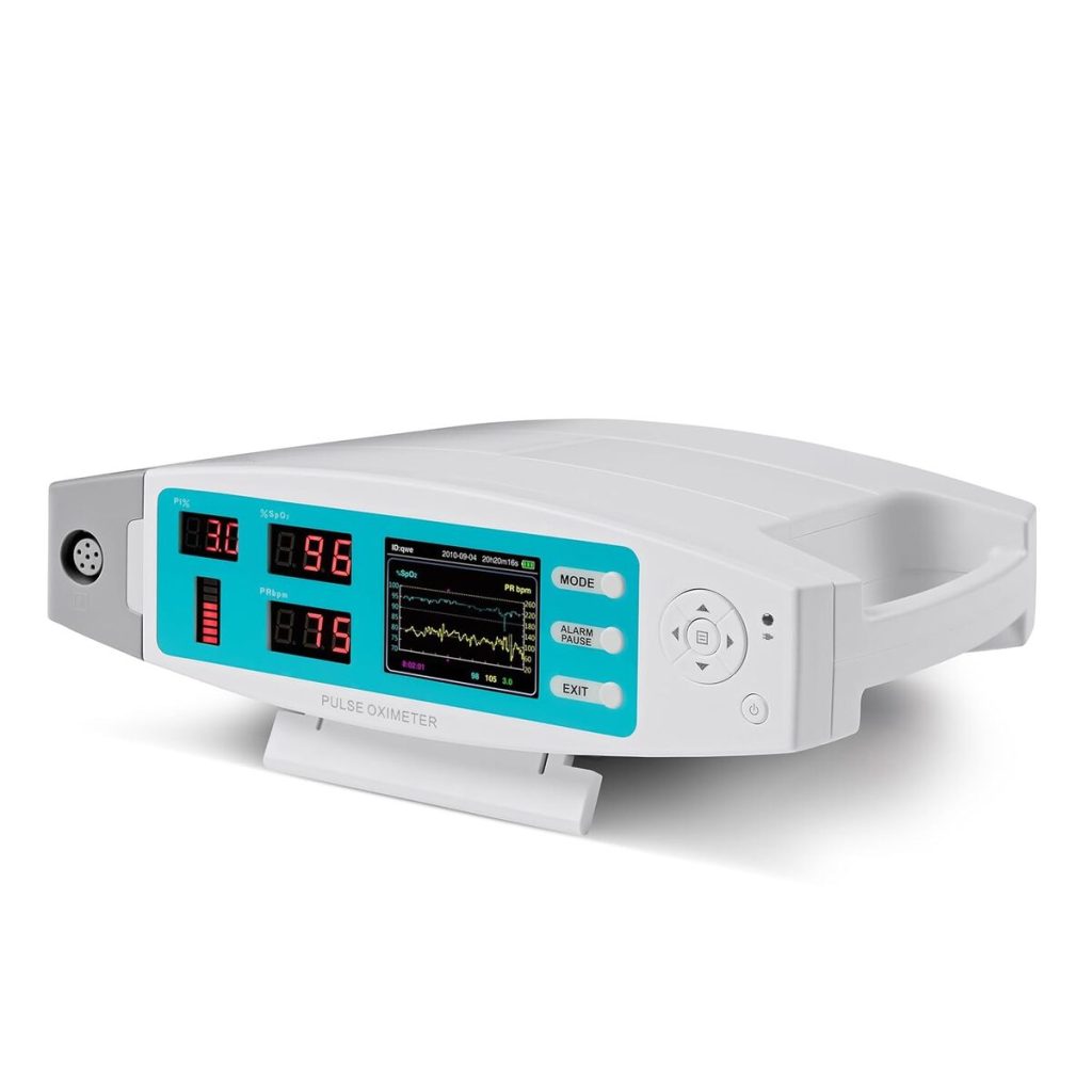 Test : oxymètre de pouls stationnaire Pulox PO-900 avec alarme et logiciel