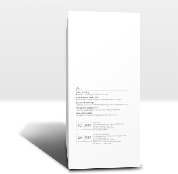 Masque Led Visage Luminothérapie GYH - Masque Luminothérapie Visage sans fil avec LED Infrarouge,Red Light Therapy, Lumière Bleue, Appareil Led Visage Pour Anti-âge & Anti Ride, Cloud-SS (RB-035)