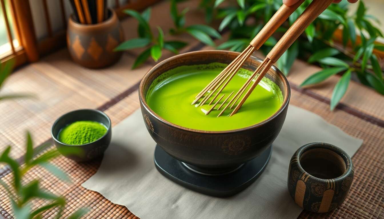 Le th&eacute; matcha : l'infusion aux multiples vertus