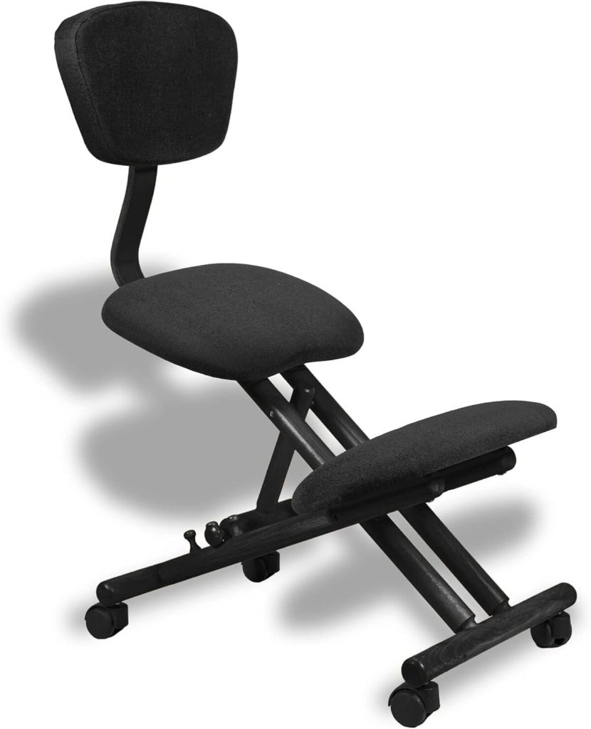 Test de la chaise ergonomique italienne avec soutien optimal