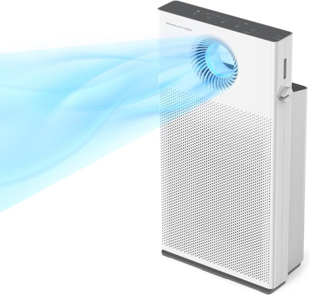 Test du purificateur d'air Coway Airmega Jet : technologie Megajet et efficacité certifiée