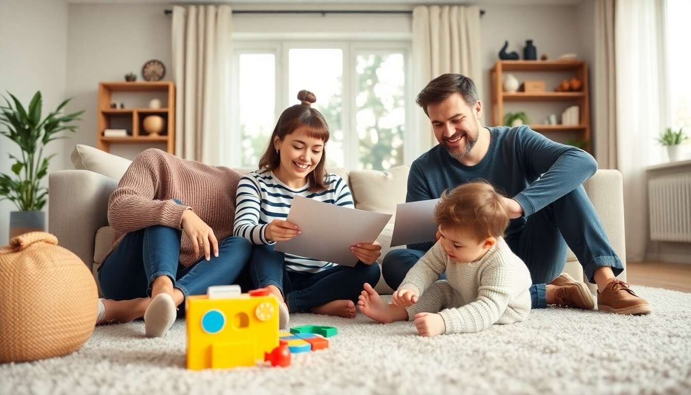 Quelles prestations pour les parents d'un jeune enfant