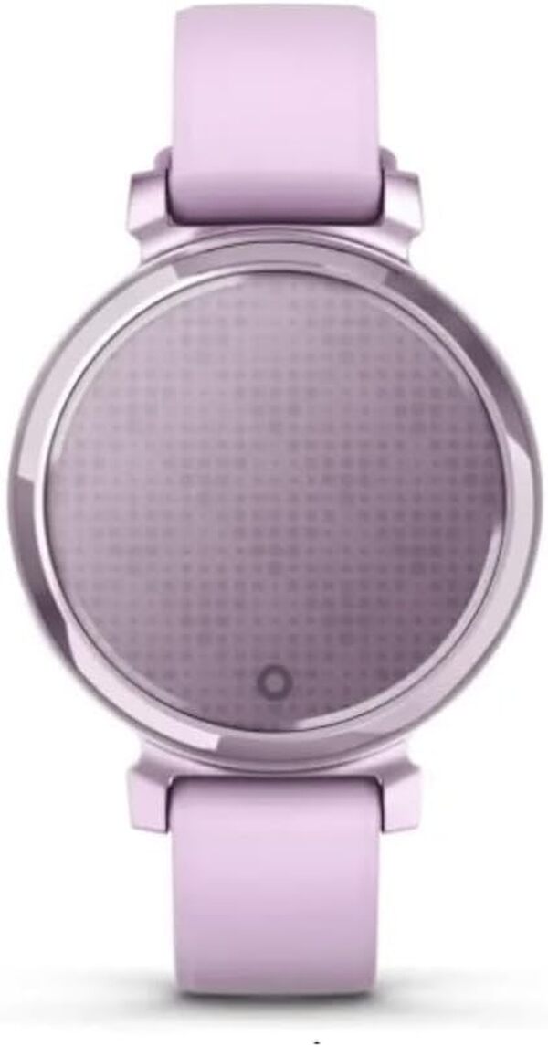 Garmin Lily 2 - Petite Montre connectée et élégante - Cream Gold avec Bracelet Silicone Blanc Coco