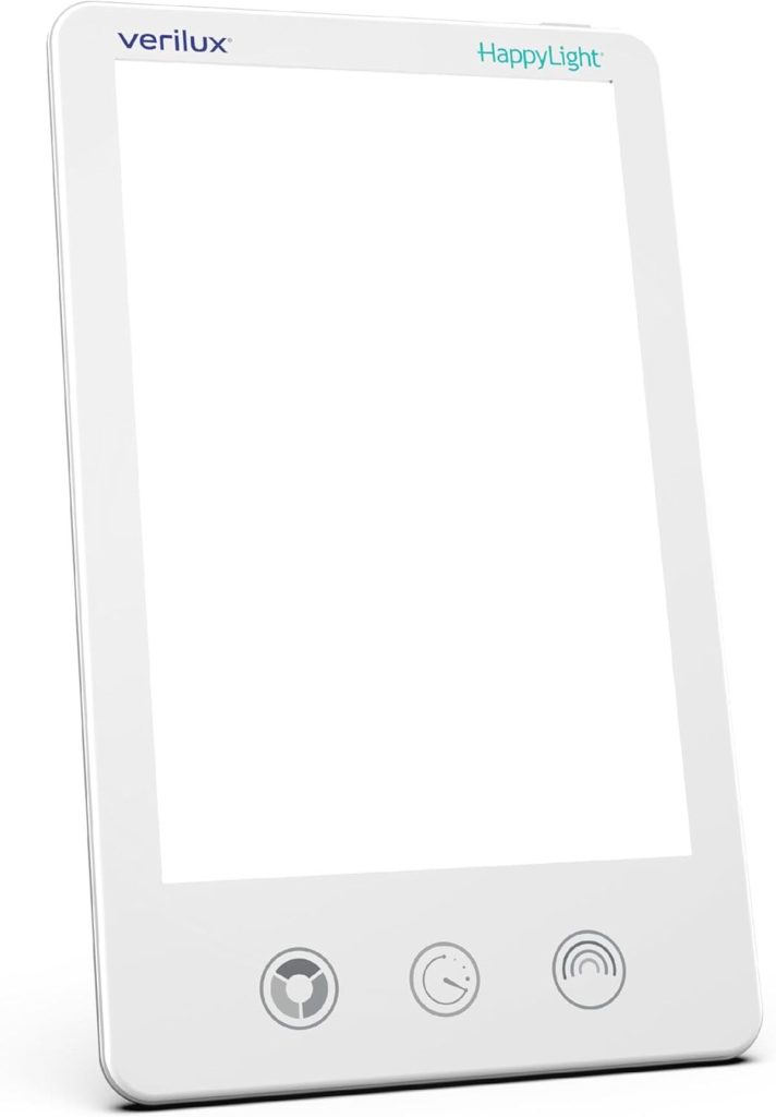Test de la lampe Verilux HappyLight Luxe : luminothérapie et luminosité réglable