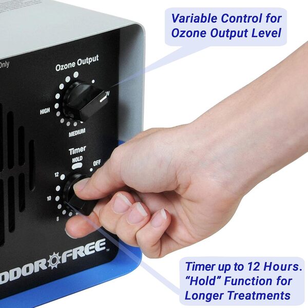 Villa 3000 Générateur d'ozone pour éliminer les odeurs, éliminer définitivement les odeurs de tabac, d'animaux et de moisi à leur source – Traite facilement jusqu'à 3000 m²