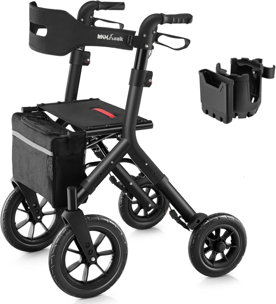 Test : déambulateur Maxwalk tout-terrain 12" avec siège
