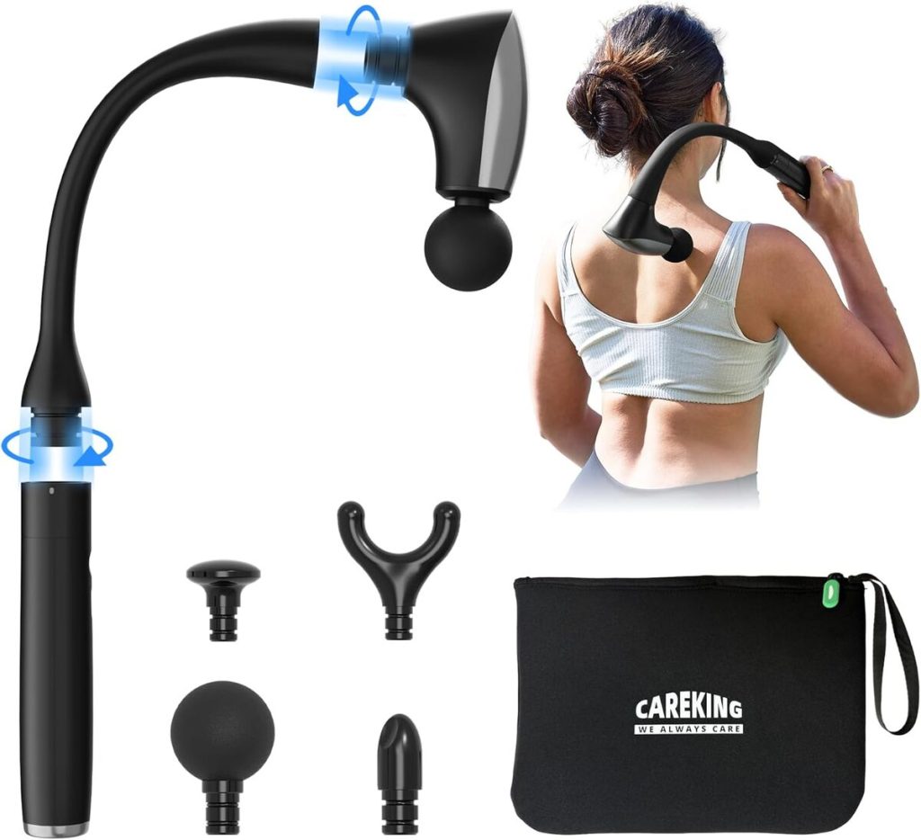 Test du pistolet de massage amovible CAREKING 2 en 1