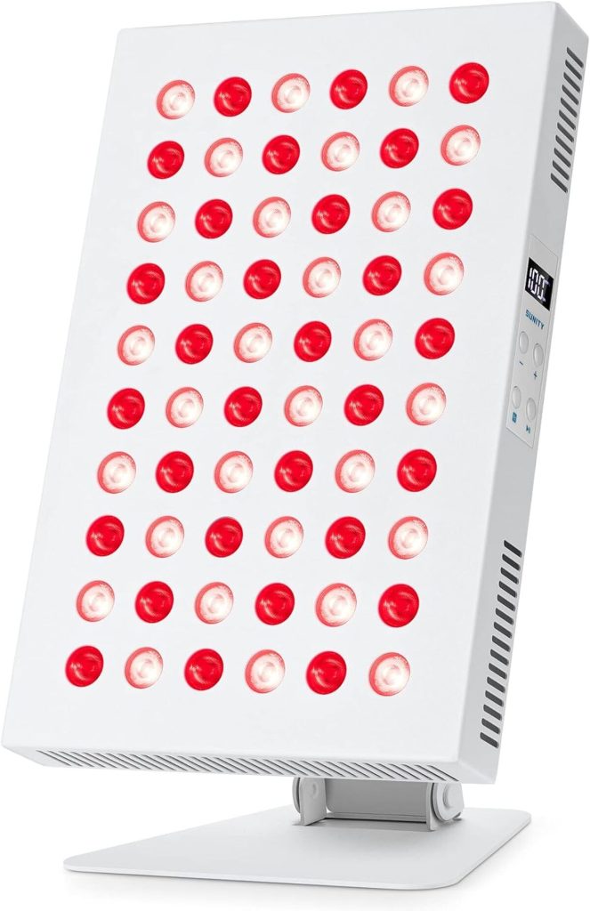 Test lampe Sunity rouge 60 LEDs : luminothérapie innovante pour visage et corps