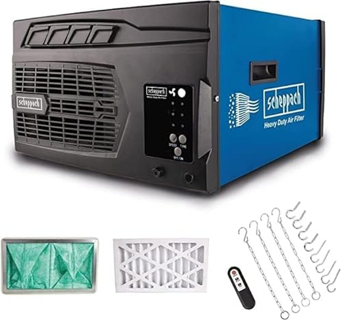 Test : purificateur d'air Scheppach HDA-14, 740 m³/h de puissance