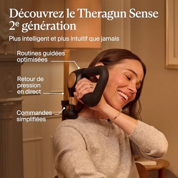 Découvrez notre test complet du Theragun Sense, pistolet de massage nouvelle génération conçu pour une relaxation optimale et un bien-être accru. Efficacité, innovation et confort assurés.