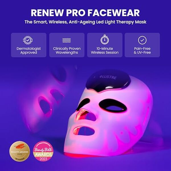Un masque facial à DEL révolutionnaire : améliorez votre peau avec notre test exclusif du Lustre ClearSkin Renew Pro, découvrez ses résultats et avis utilisateurs