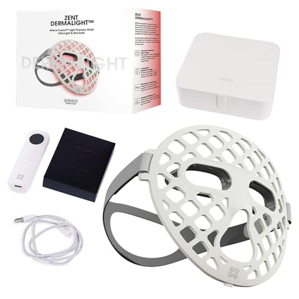 Test du masque LED ZENT DermaLight 4in1 : régénération avancée